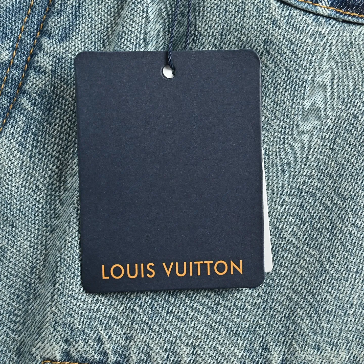 Louis Vuitton/Louis Vuitton presbyopic patchwork jeans